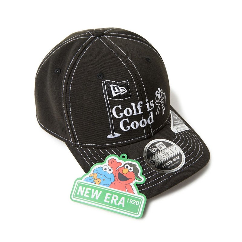 ニューエラ NEW ERA メンズ レディース ユニセックス [ゴルフ] 9SEVENTY ストレッチスナップ SESAME STREET セサミストリート Golf is Good ブラック ERMZ543B 詳細7