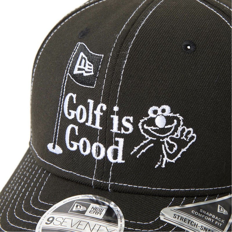 ニューエラ NEW ERA メンズ レディース ユニセックス [ゴルフ] 9SEVENTY ストレッチスナップ SESAME STREET セサミストリート Golf is Good ブラック ERMZ543B 詳細8