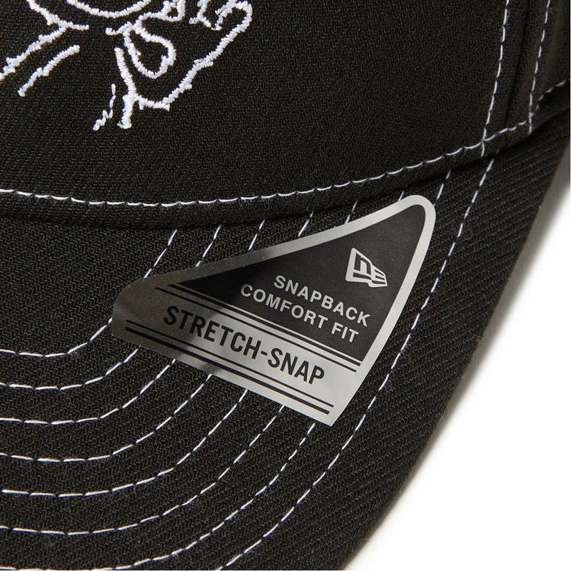 ニューエラ NEW ERA メンズ レディース ユニセックス [ゴルフ] 9SEVENTY ストレッチスナップ SESAME STREET セサミストリート Golf is Good ブラック ERMZ543B 詳細10