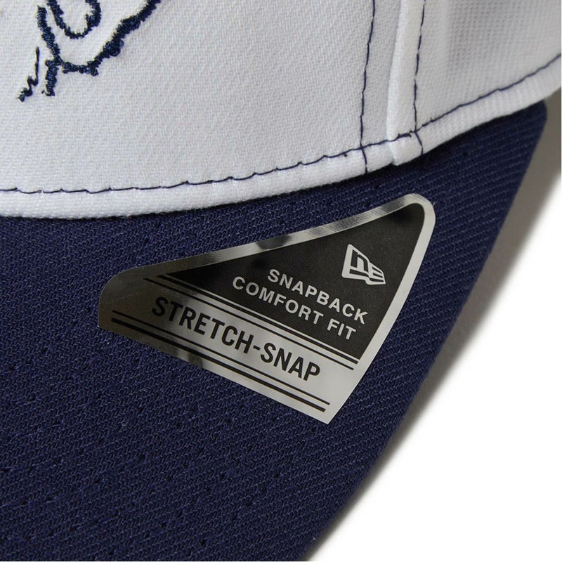 ニューエラ NEW ERA メンズ レディース ユニセックス [ゴルフ] 9FIFTY ストレッチスナップ SESAME STREET セサミストリート Golf is Good ホワイト ネイビーバイザー ERMZ543C 詳細10