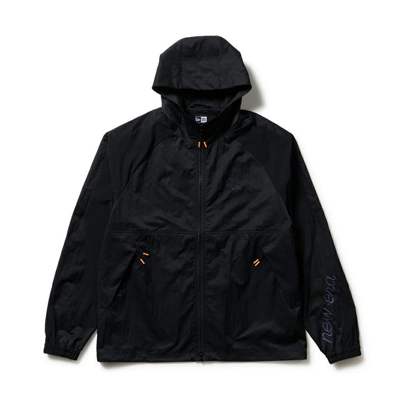 ニューエラ NEW ERA メンズ メンズ [ゴルフ] ウィンド フーディージャケット ブラック ERMA5FA 詳細1