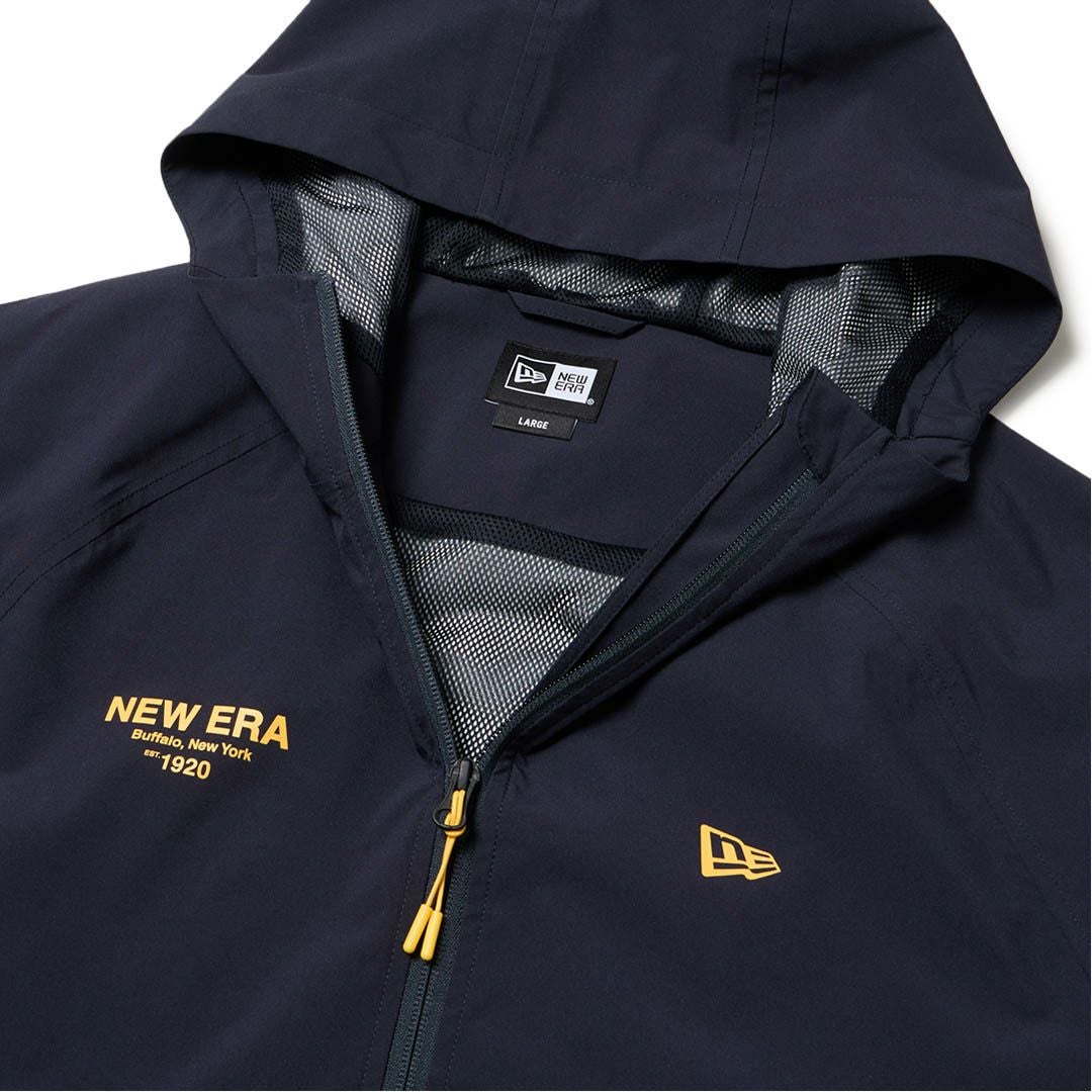 ニューエラ NEW ERA メンズ  [ゴルフ] メンズ レインジャケット 2Way スリーブ ネイビー ERMA5FY 詳細6