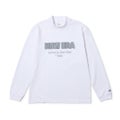 ニューエラ NEW ERA メンズ メンズ [ゴルフ]  長袖 ミッドネック パフォーマンス Tシャツ Neon Logo ホワイト ERMA5G9 詳細1