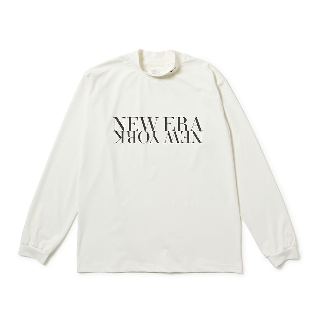ニューエラ NEW ERA メンズ メンズ [ゴルフ]  長袖 ミッドネック ベアTシャツ NEW ERA NEW YORK ホワイト ERMA5GB 詳細1