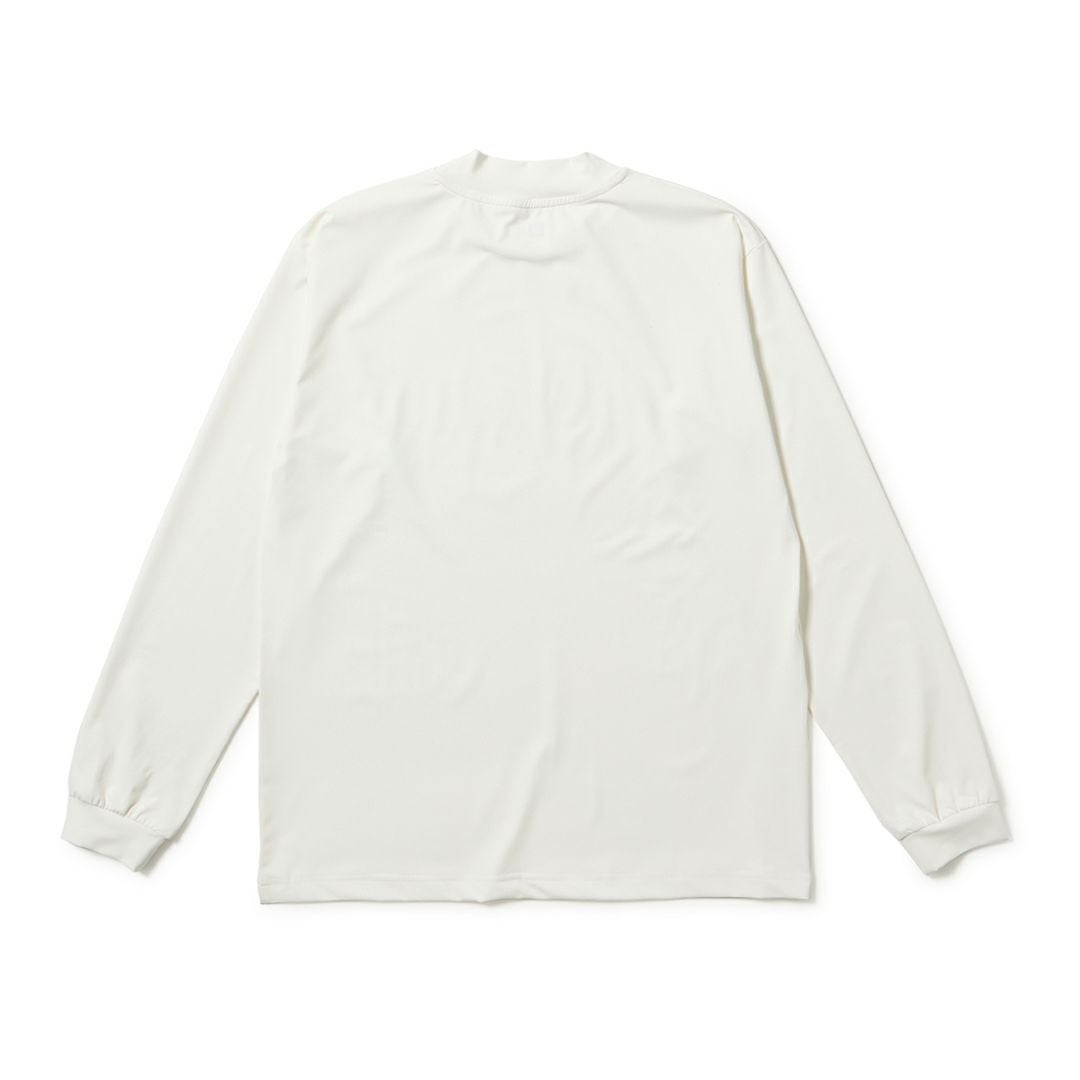 ニューエラ NEW ERA メンズ メンズ [ゴルフ]  長袖 ミッドネック ベアTシャツ NEW ERA NEW YORK ホワイト ERMA5GB 詳細2