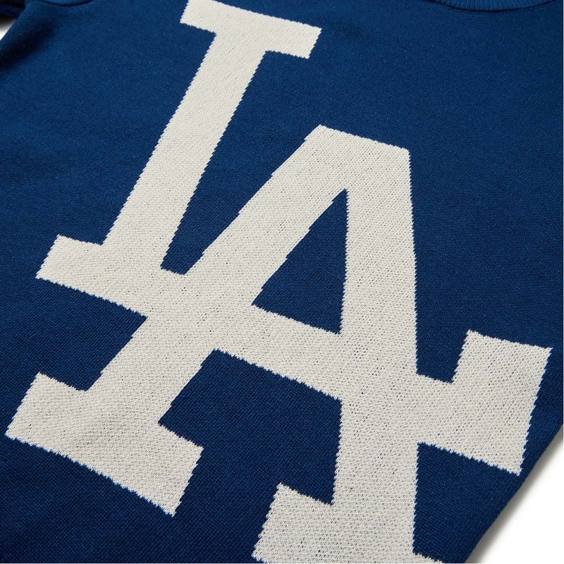 ニューエラ NEW ERA メンズ メンズ [ゴルフ]  ニットセーター ロサンゼルス・ドジャース ネイビー ERMA5GU 詳細5