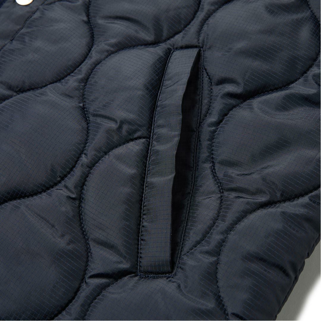 ニューエラ NEW ERA メンズ メンズ [ゴルフ]  インサレーティッド キルティング ジャケット ネイビー ERMA5GZ 詳細5