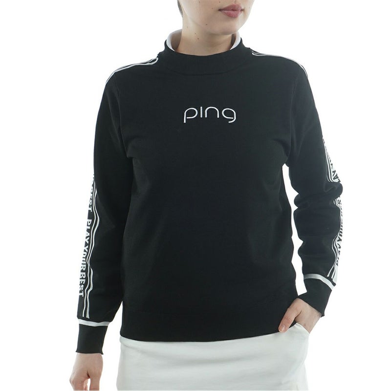 ピン アパレル PING APPAREL レディース 【PING APPAREL】ロゴジャカードハイネックニット ＜LADIES LINE＞ (LADIES) PILA55G 詳細3