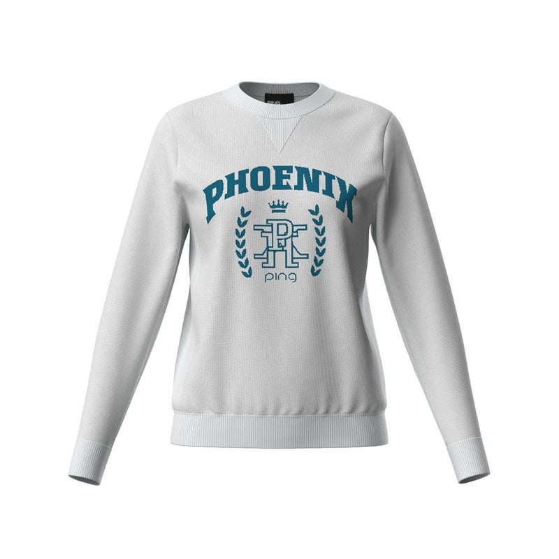 ピン アパレル PING APPAREL レディース 【PING APPAREL】デニムライクニット/カノコ レイヤードツインニット ＜LADIES LINE＞ (LADIES) PILA55A 詳細1