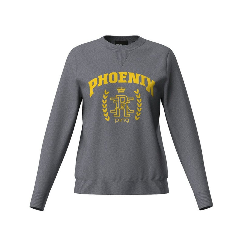 ピン アパレル PING APPAREL レディース 【PING APPAREL】デニムライクニット/カノコ レイヤードツインニット ＜LADIES LINE＞ (LADIES) PILA55A 詳細2