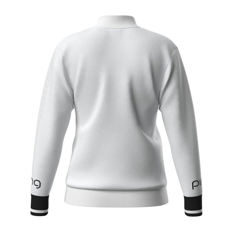 ピン アパレル PING APPAREL レディース 【PING APPAREL】ハーフジップ袖ロゴジャカードニット ＜LADIES LINE＞ (LADIES) PILA55J 詳細6