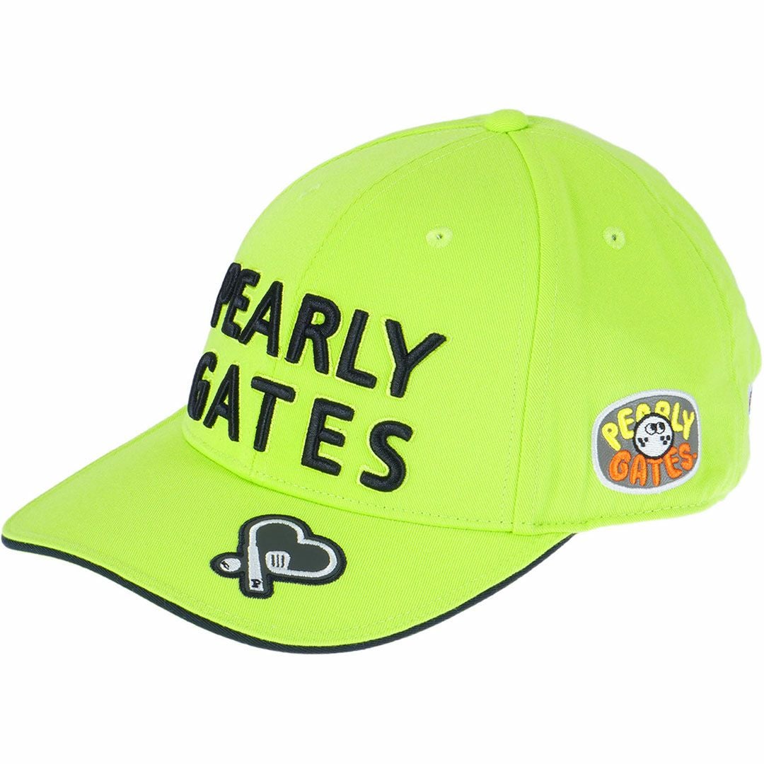 パーリーゲイツ]2段ロゴリサイクルツイルBASICキャップ (UNISEX