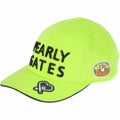 パーリーゲイツ PEARLY GATES メンズ レディース ユニセックス 2段ロゴリサイクルツイルBASICキャップ PAMG5CEF ライトグリーン