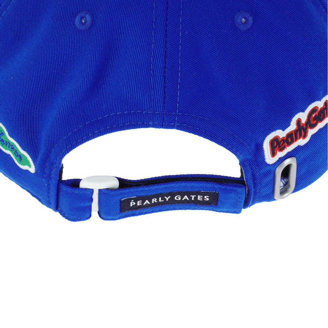 パーリーゲイツ]2段ロゴリサイクルツイルBASICキャップ (UNISEX