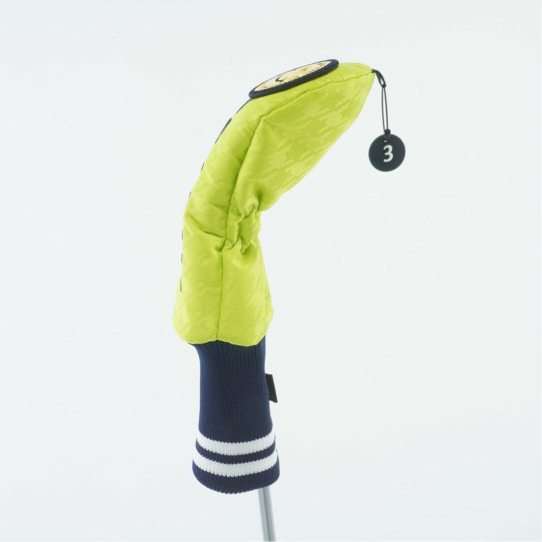 パーリーゲイツ PEARLY GATES メンズ レディース ユニセックス PG is PG フェアウェイウッド用ヘッドカバー PAMG5CMF ライトグリーン