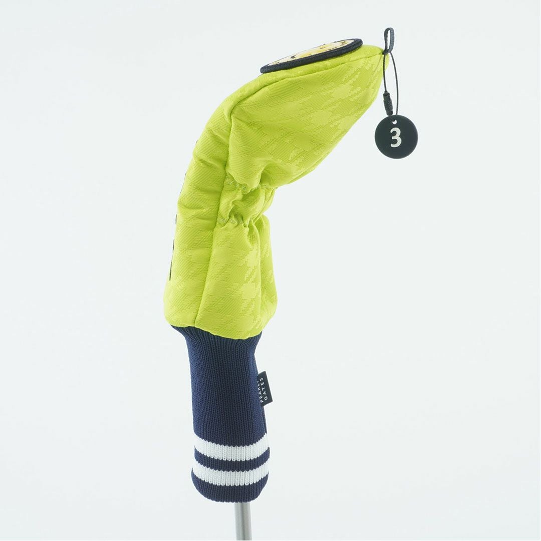 パーリーゲイツ PEARLY GATES メンズ レディース ユニセックス PG is PG ユーティリティ用ヘッドカバー PAMG5CNF ライトグリーン