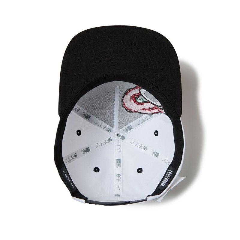 ニューエラ NEW ERA メンズ メンズ [ゴルフ] 9FIFTY A-Frame TARO OKAMOTO 岡本太郎 にらめっこ ホワイト/ブラック ERMZ544C 詳細6
