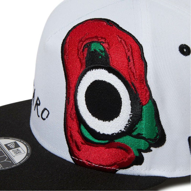 ニューエラ NEW ERA メンズ メンズ [ゴルフ] 9FIFTY A-Frame TARO OKAMOTO 岡本太郎 にらめっこ ホワイト/ブラック ERMZ544C 詳細7