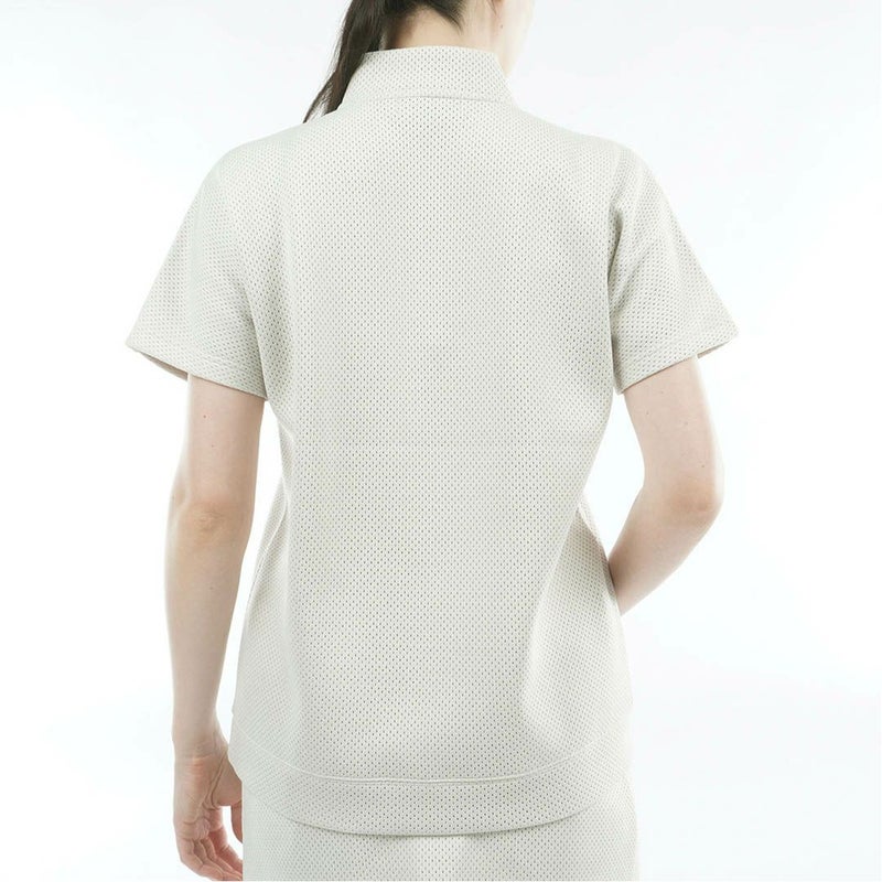 AdmiralGOLF アドミラルゴルフ レディース ゴルフウェア 半袖プルオーバー アイボリー 詳細4