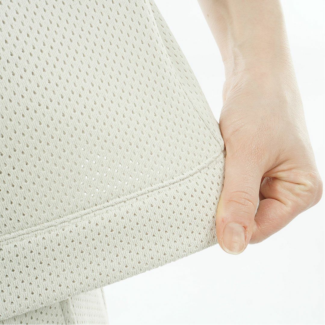 AdmiralGOLF アドミラルゴルフ レディース ゴルフウェア 半袖プルオーバー アイボリー 詳細6