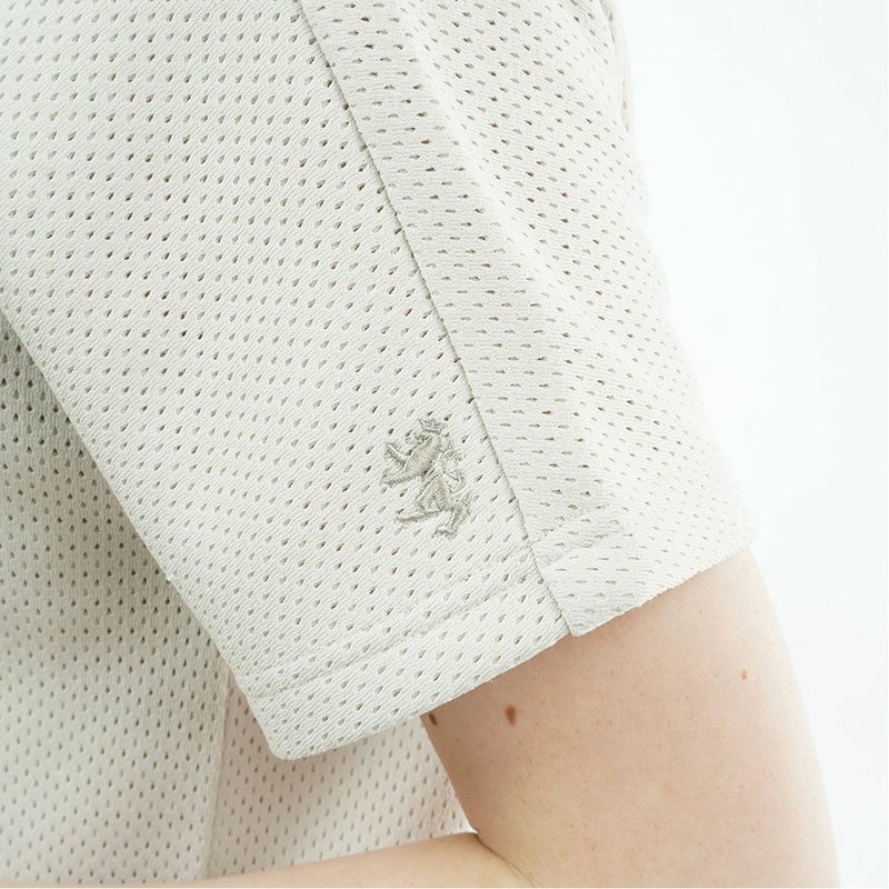 AdmiralGOLF アドミラルゴルフ レディース ゴルフウェア 半袖プルオーバー アイボリー 詳細7