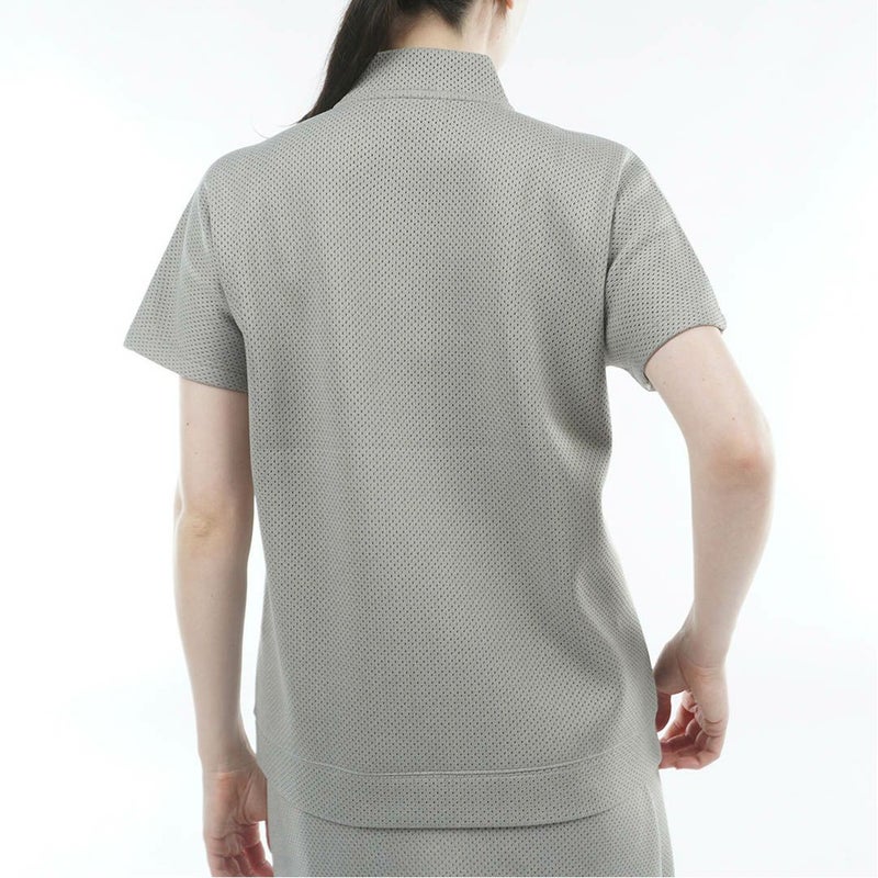 AdmiralGOLF アドミラルゴルフ レディース ゴルフウェア 半袖プルオーバー グレー 詳細3