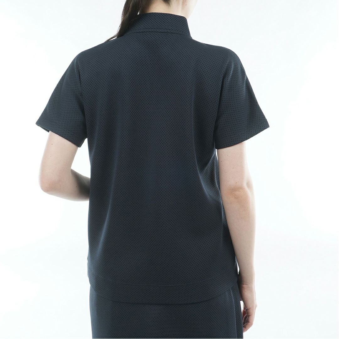 AdmiralGOLF アドミラルゴルフ レディース ゴルフウェア 半袖プルオーバー ネイビー 詳細6