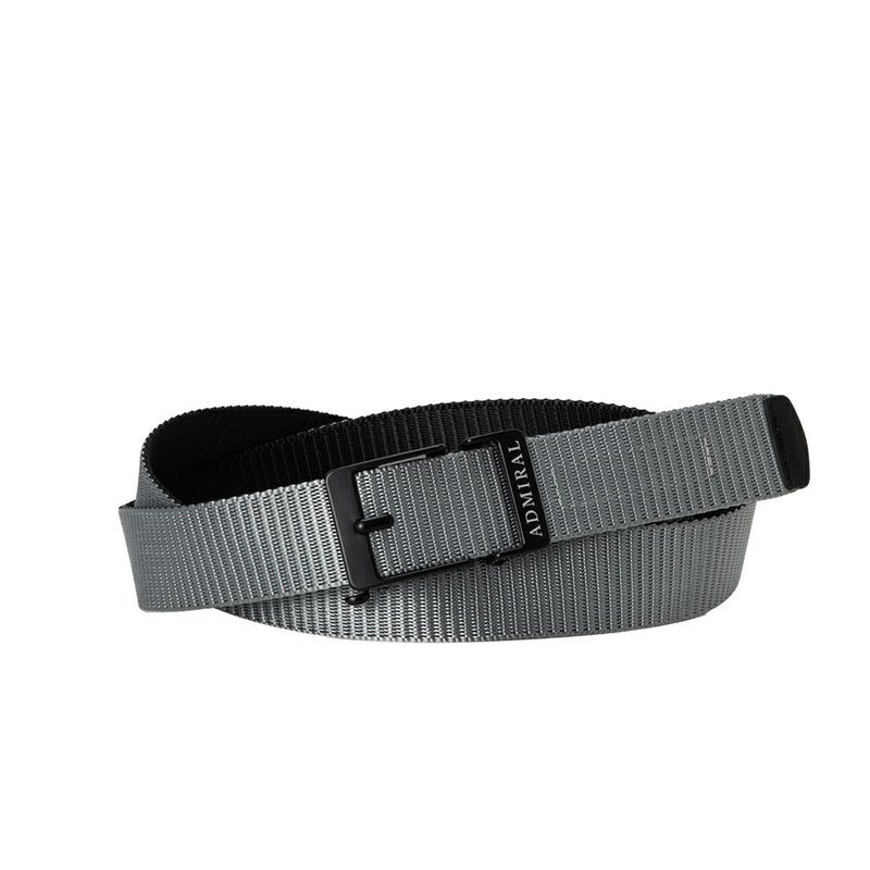 Admiral GOLF ユニセックス メンズ リバーシブルベルト ブラックグレー 詳細2