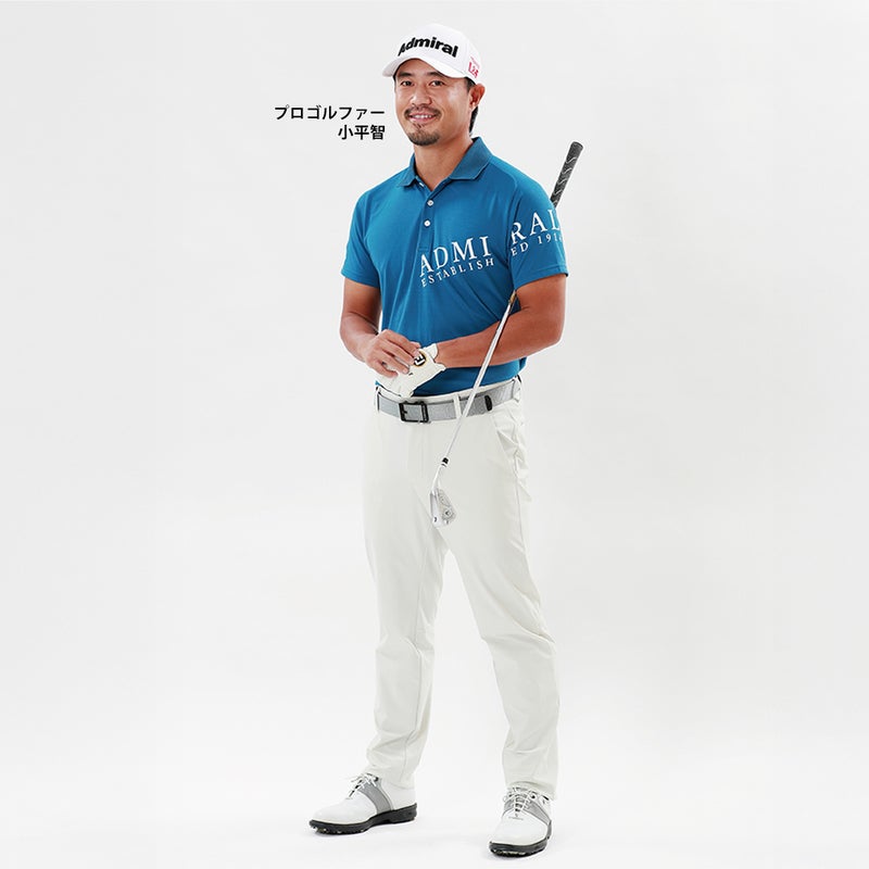 小平智プロ着用 Admiral GOLF ユニセックス メンズ リバーシブルベルト ブラック