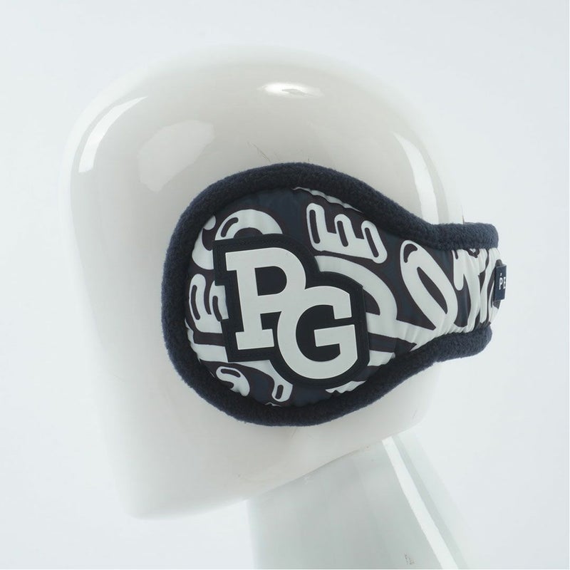 ジャックバニー Jack Bunny!! ユニセックス メンズ レディース ぷにぷにロゴ柄イヤマフ PAMG58EF ディープブルー