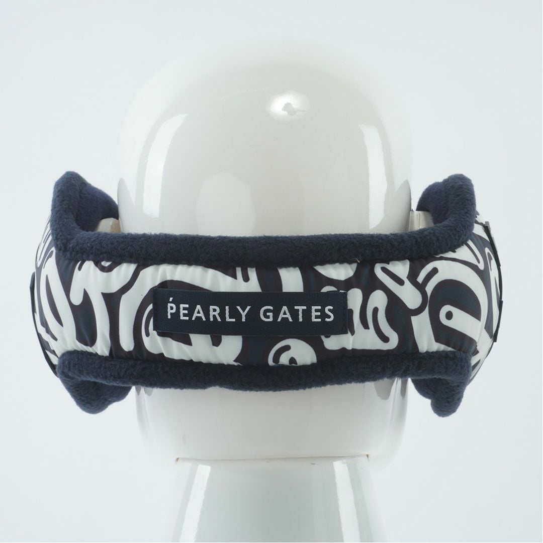 ジャックバニー Jack Bunny!! ユニセックス メンズ レディース ぷにぷにロゴ柄イヤマフ PAMG58EF ディープブルー