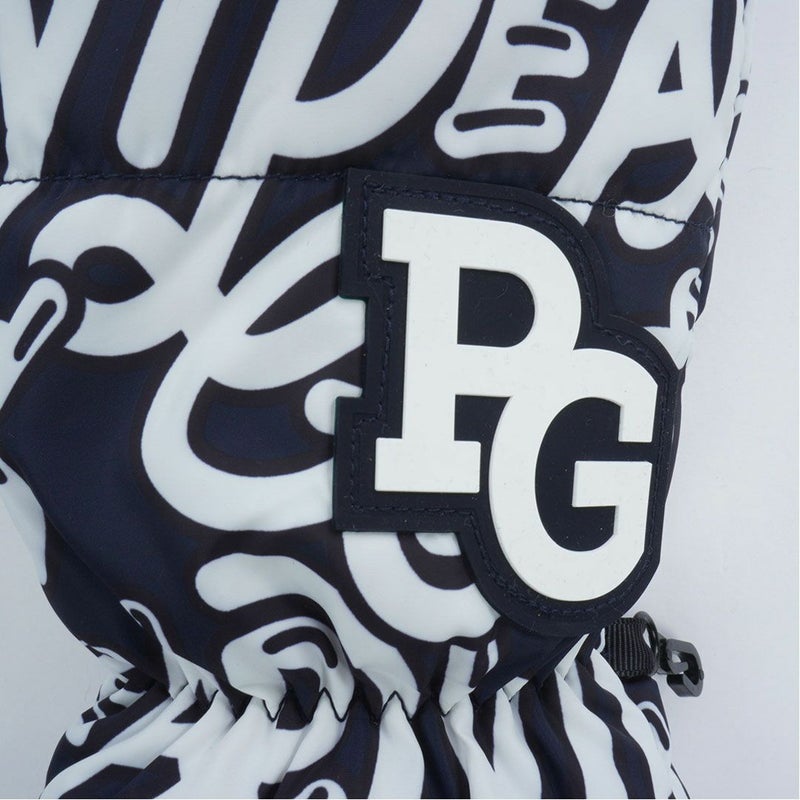 ジャックバニー Jack Bunny!! ユニセックス メンズ レディース ぷにぷにロゴ柄ミトン PAMG58FF ディープブルー