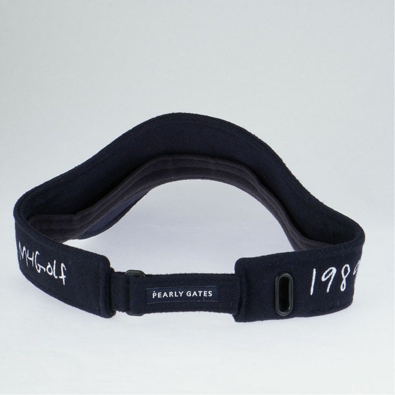 パーリーゲイツ PEARLY GATES ユニセックス メンズ レディース ロゴ刺繍起毛キャップ PAMG5ABF ネイビー