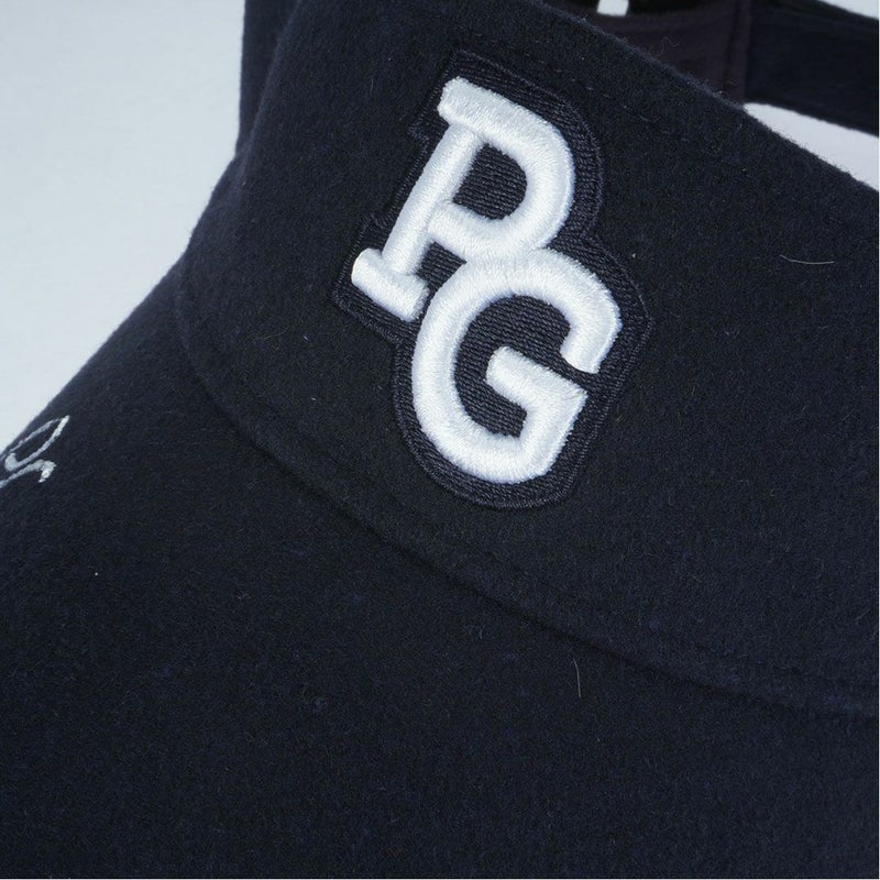 パーリーゲイツ PEARLY GATES ユニセックス メンズ レディース ロゴ刺繍起毛キャップ PAMG5ABF ネイビー