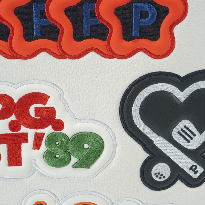 パーリーゲイツ PEARLY GATES ロゴワッペンスタンド式キャディバッグ PAMG5B2F ホワイト