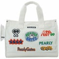 パーリーゲイツ PEARLY GATES ロゴワッペンロッカーバッグ PAMG5B3F ホワイト