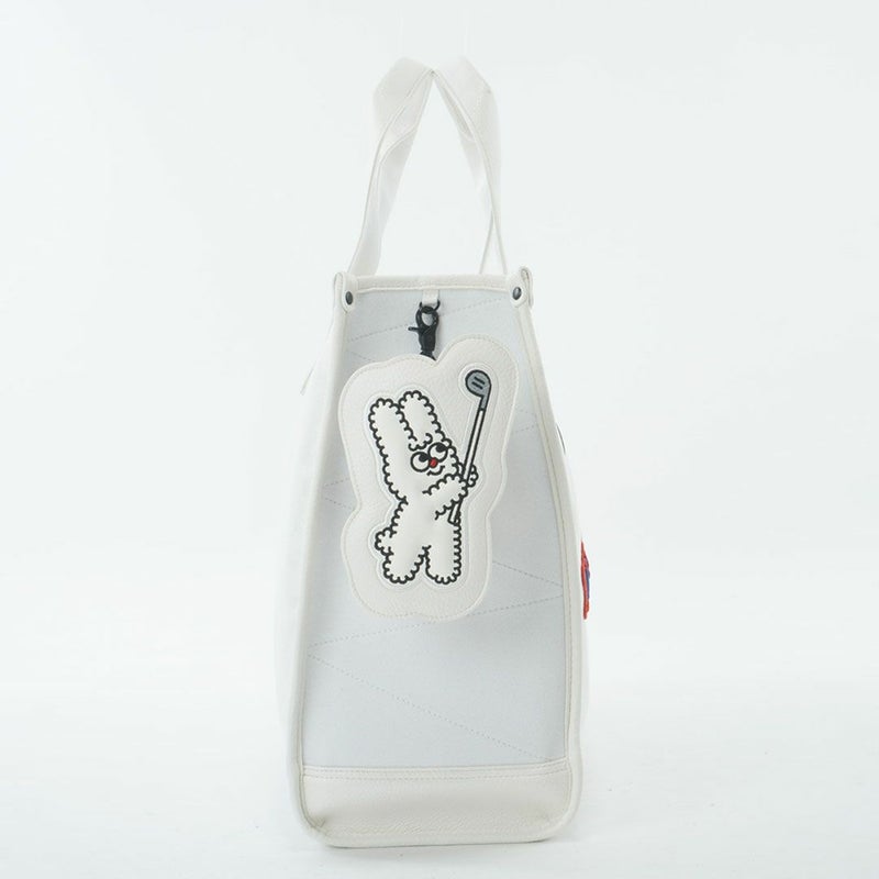 パーリーゲイツ PEARLY GATES ロゴワッペンロッカーバッグ PAMG5B3F ホワイト