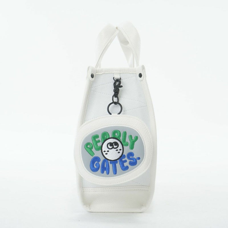 パーリーゲイツ PEARLY GATES ロゴワッペンカートバッグ PAMG5B4F ホワイト