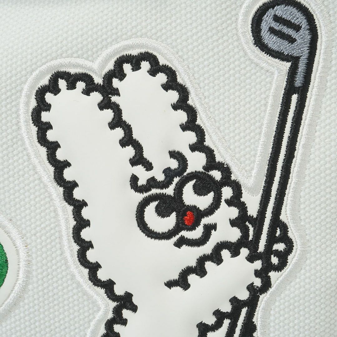 パーリーゲイツ PEARLY GATES ロゴワッペンカートバッグ PAMG5B4F ホワイト