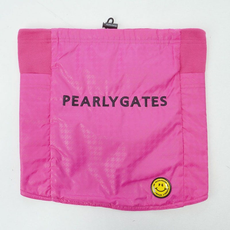 パーリーゲイツ PEARLY GATES PG is PG ネックウォーマー PAMG5B6F ピンク