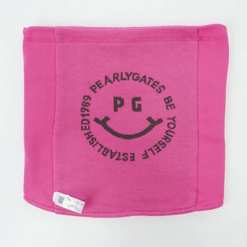 パーリーゲイツ PEARLY GATES PG is PG ネックウォーマー PAMG5B6F ピンク