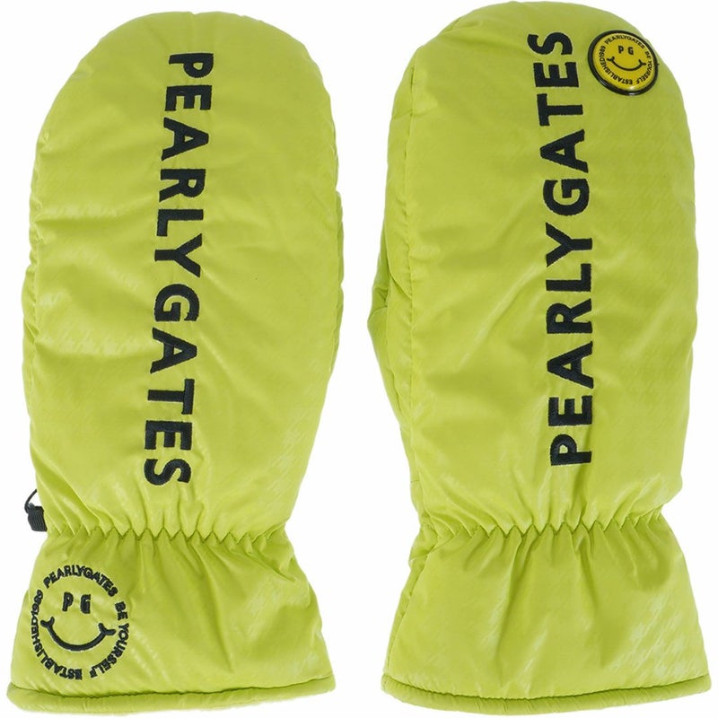 パーリーゲイツ PEARLY GATES PG is PG ミトン PAMG5B8F ライトグリーン