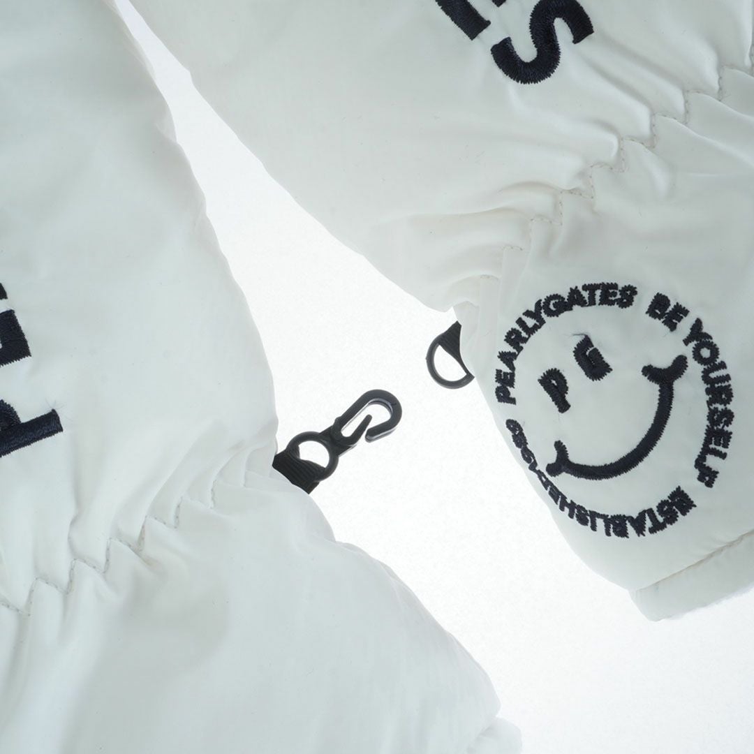 パーリーゲイツ PEARLY GATES PG is PG ミトン PAMG5B8F ホワイト