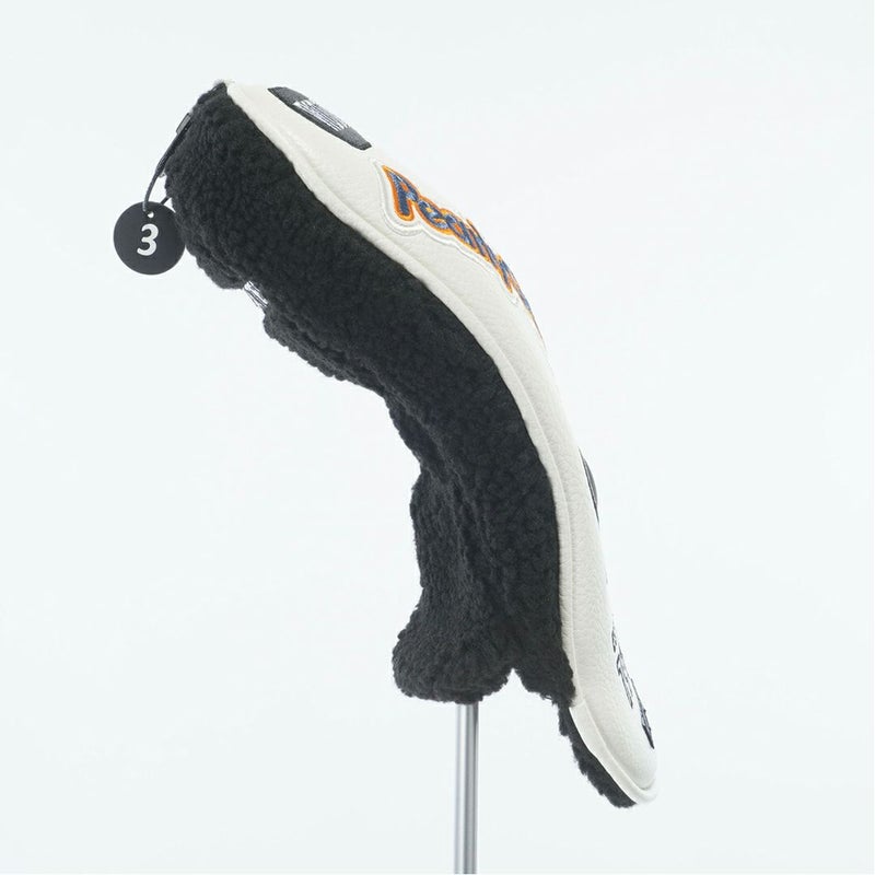 パーリーゲイツ PEARLY GATES ロゴワッペンフェアウェイウッド用ヘッドカバー PAMG5BFF ホワイト