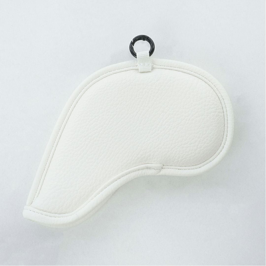 パーリーゲイツ PEARLY GATES ロゴワッペンアイアン用ヘッドカバーセット PAMG5BHF ホワイト