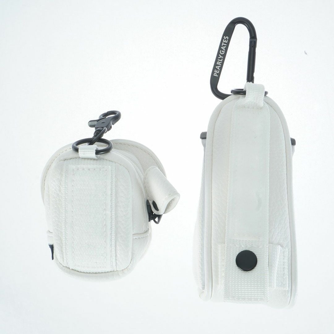 パーリーゲイツ PEARLY GATES ロゴワッペンボールポーチ PAMG5BJF ホワイト