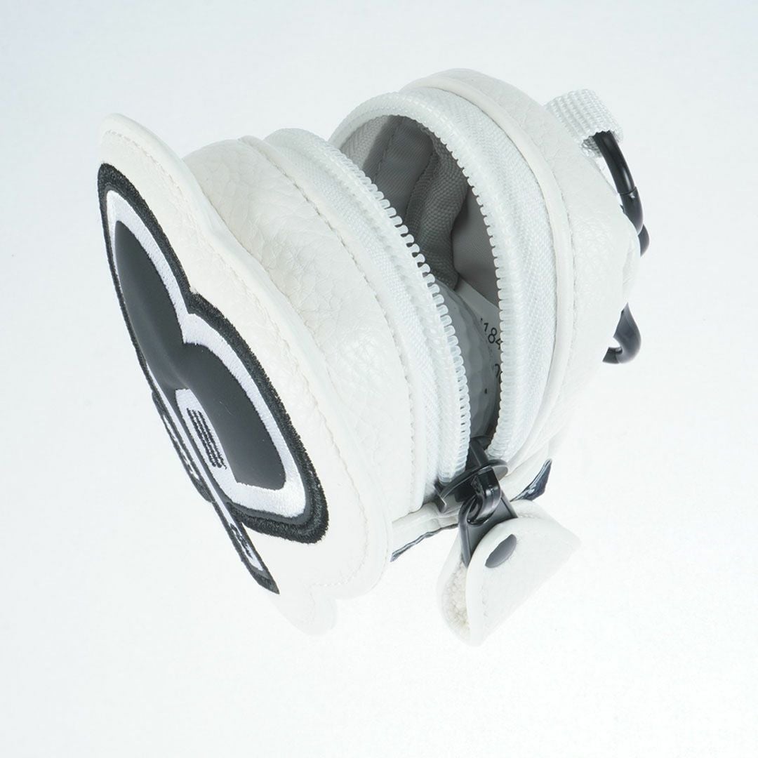 パーリーゲイツ PEARLY GATES ロゴワッペンボールポーチ PAMG5BJF ホワイト