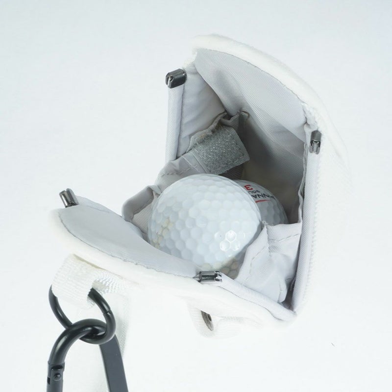 パーリーゲイツ PEARLY GATES ロゴワッペンボールポーチ PAMG5BJF ホワイト