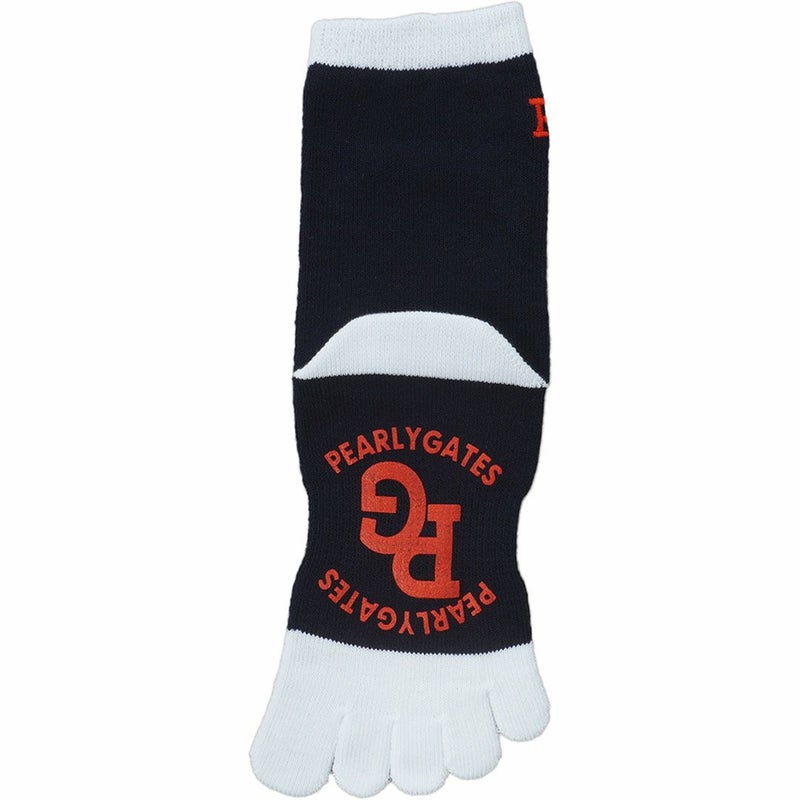 パーリーゲイツ PEARLY GATES メンズ 5本指ミドルソックス PAMG5BUF ネイビー