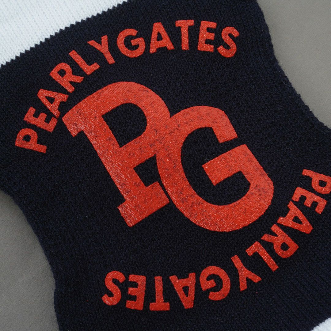 パーリーゲイツ PEARLY GATES メンズ 5本指ミドルソックス PAMG5BUF ネイビー